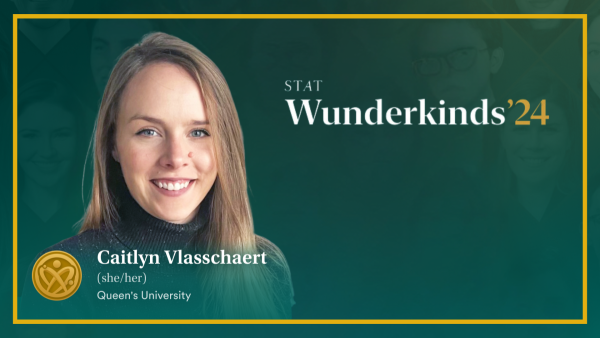 Medical resident and alumna Caitlyn Vlasschaert named STAT Wunderkind