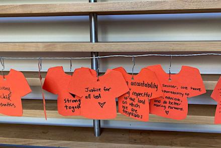 QHS marks National Day for Truth and Reconciliation: Student-led art exhibit at School of Medicine 