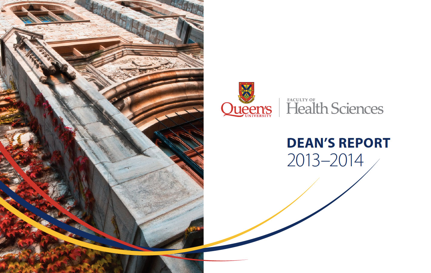 Dean's Report : Faculty of Health Sciences 2013-2014