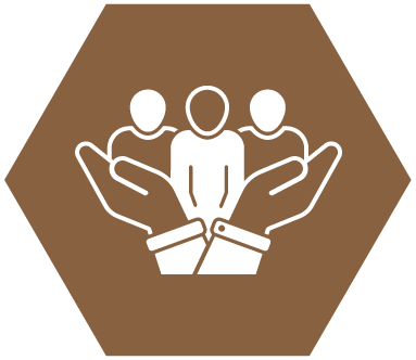 Icon image of people in open hands