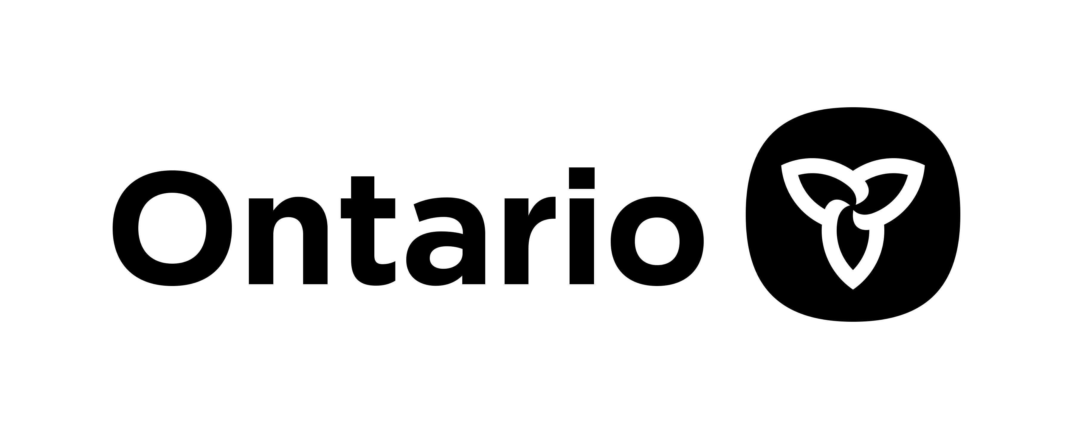 Ontario trillium logo