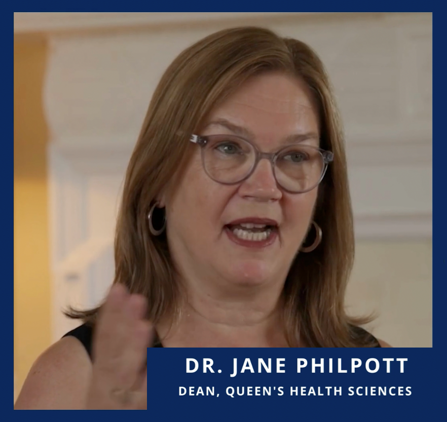 Watch the video -Dr. Jane Philpott, Dean, Queen's Health Sciences talks about radical collaboration