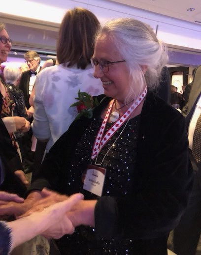 Dr. Duffin at the Canadian Medical Hall of Fame induction