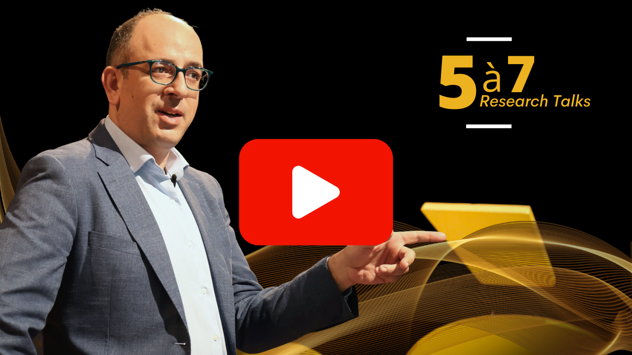 Dr. Nader Ghasemlou with YouTube link overlay