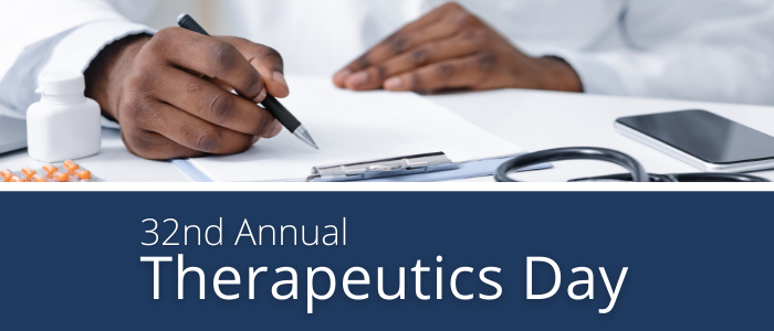 32nd Annual Therapeutics Day