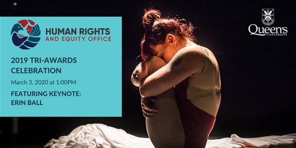 Invitation to Human Rights and Equity Awards with Circus artist