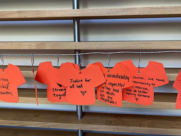 QHS marks National Day for Truth and Reconciliation: Student-led art exhibit at School of Medicine 