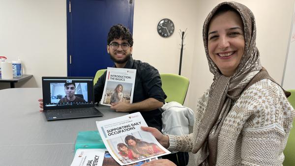 Helping newcomers with disabilities build their lives in a new country