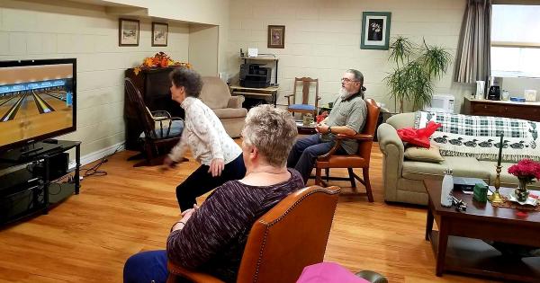 A seniors’ oasis