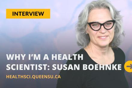 Why I’m a Health Scientist: Susan Boehnke