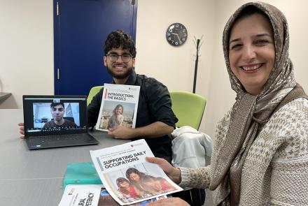 Helping newcomers with disabilities build their lives in a new country