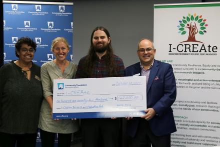 I-CREAte has been awarded $172,000 in funding from Community Foundation Kingston