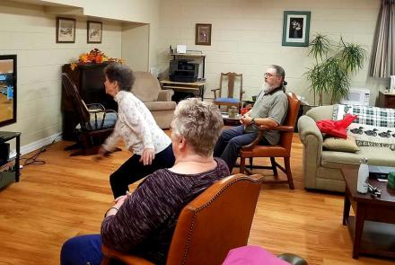 A seniors’ oasis