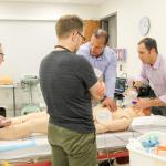 Front-line faculty undergo simulation training in preparation for the new CBME curriculum